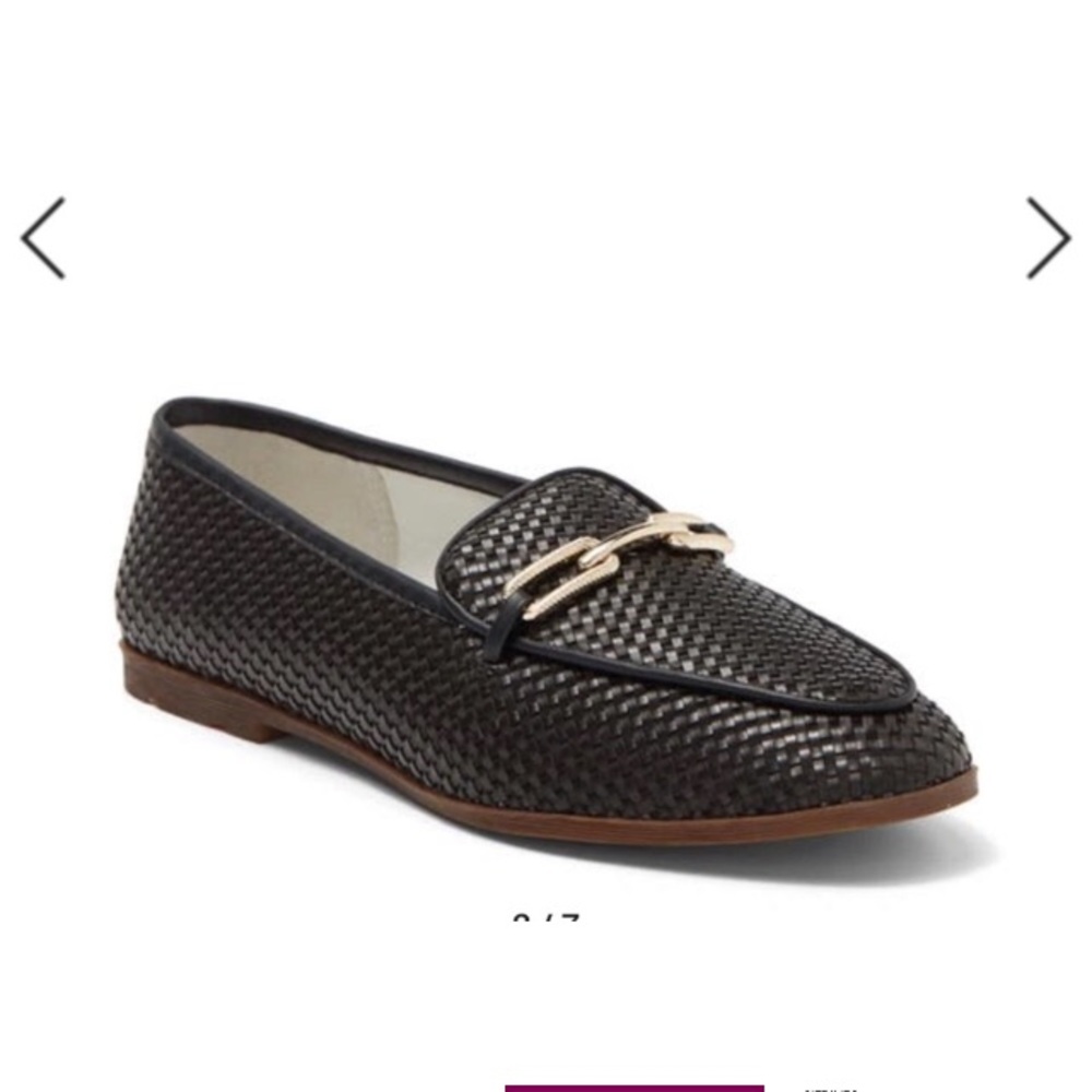 Franco Sarto Berola Black Allover Print Loafer
